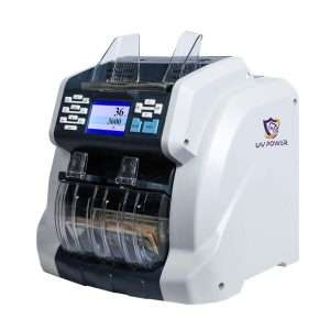 UV Power U-P2000 مكينة عد وجمع وكشف النقود (درجين)